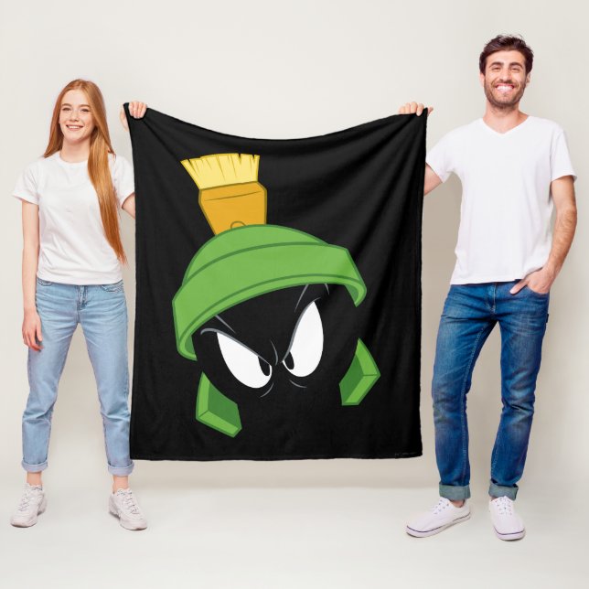 Couverture Polaire MARVIN MARTIAN™ Face en colère (En situation)
