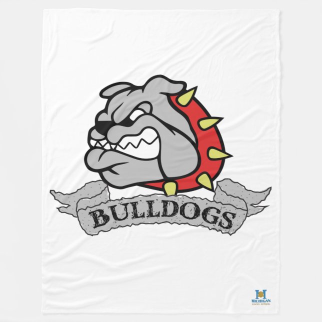 Couverture Polaire Mason Bulldogs (Devant)