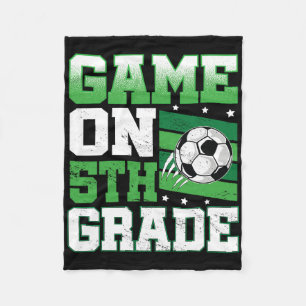 Couverture Polaire Match de football en 5e année de rentrée scolaire