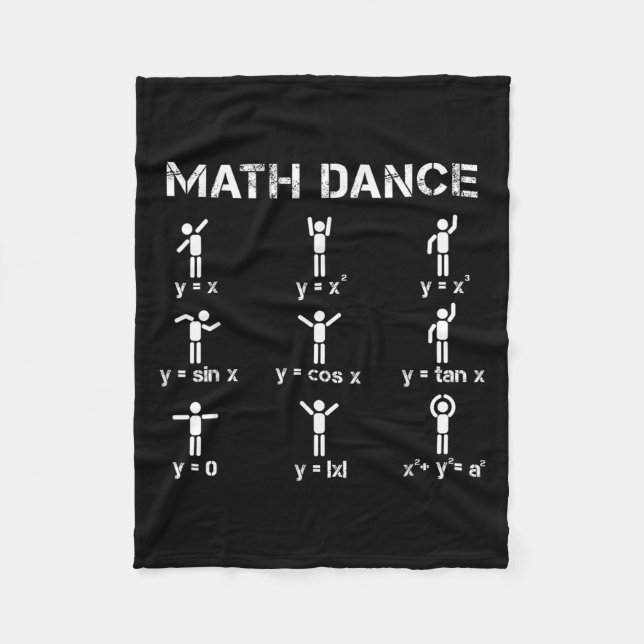 Couverture Polaire Math Dance Algebraic Fonctions Funny Teacher Chemi (Devant)