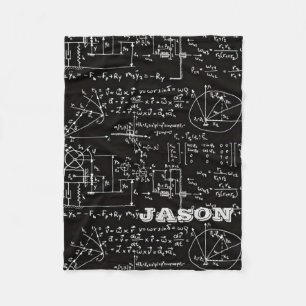 Couverture Polaire Mathématiques Geeky de maths personnalisées