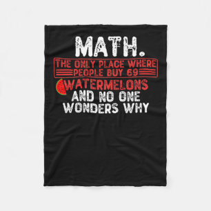 Couverture Polaire Maths. Le Seul Endroit Où Les Gens Achètent 69 W