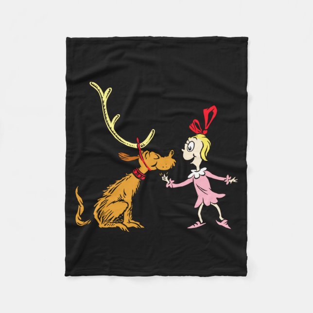 Couverture Polaire Max Cindy Lou Who  (Devant)