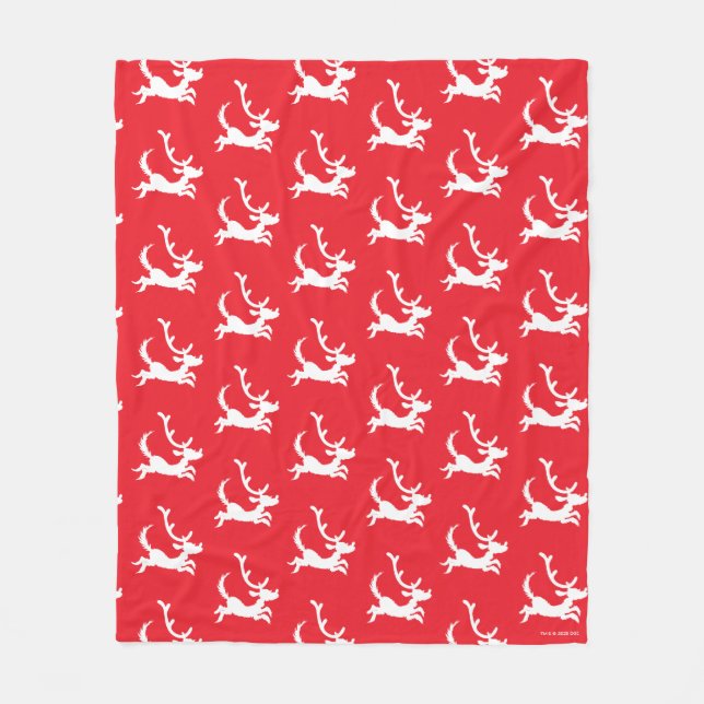 Couverture Polaire Max the Reindeer Silhouette (Devant)