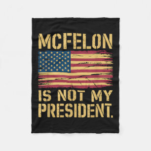 Couverture Polaire Mcfelon N'Est Pas Mon Président _3
