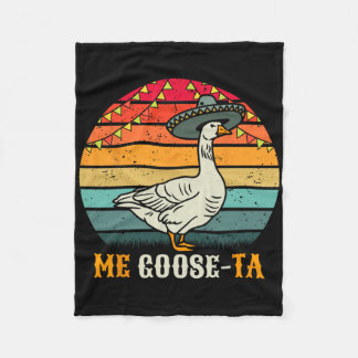 Couverture Polaire Me Goose Ta Mexican Men Women Boys Retro Spanish G