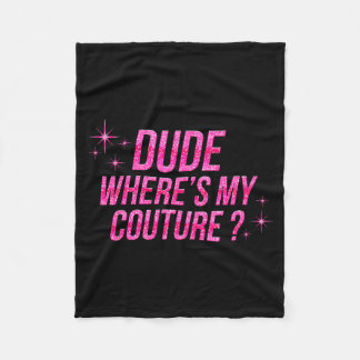 Couverture Polaire Mec Où est ma citation de costume de couture humou