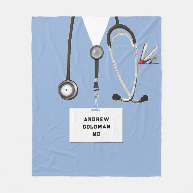 Couverture Polaire Médecin (Devant)