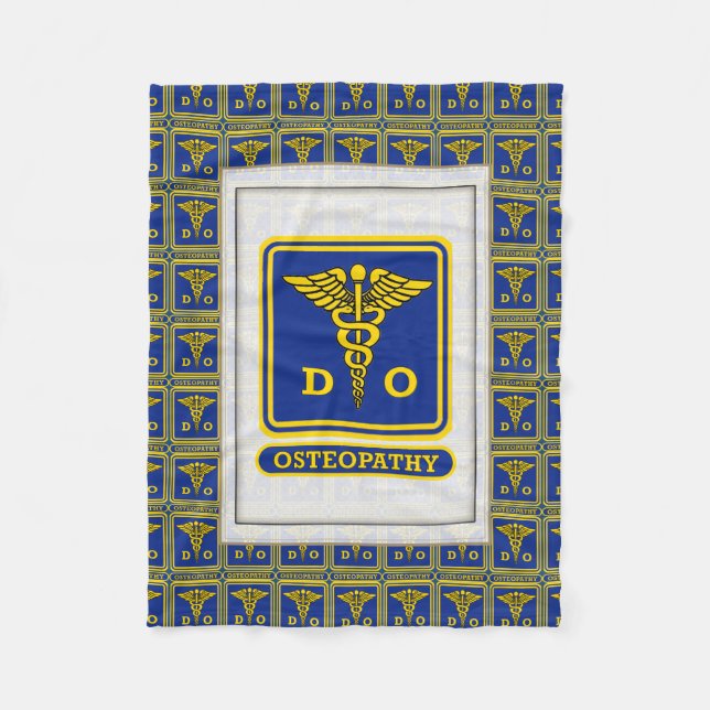 Couverture Polaire Médecin ostéopathique (Devant)