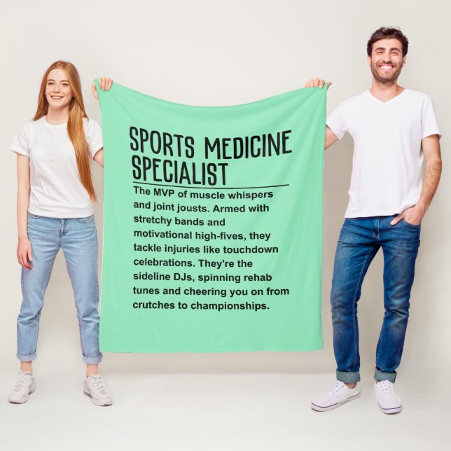 Couverture Polaire Médecine du sport (En situation)