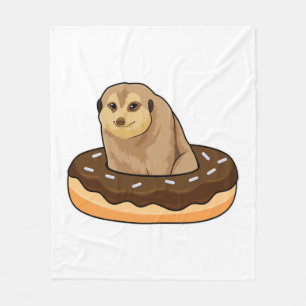 Couverture Polaire Meerkat avec Donut