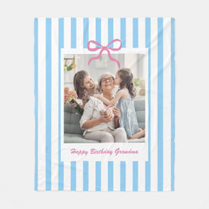 Couverture Polaire Meilleur cadeau d'anniversaire de grand-mère avec