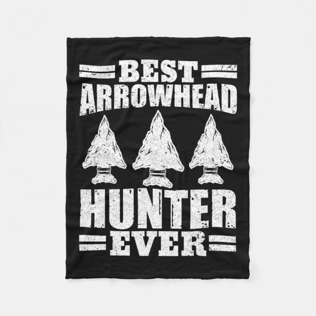 Couverture Polaire Meilleur Chasseur Arrowhead Chemise Master Arrowhe (Devant)