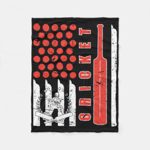Couverture Polaire Meilleur design de cricket pour hommes femmes enfa