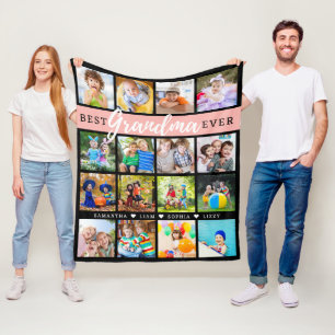 Couverture Polaire Meilleur grand-mère jamais petits-enfants 16 Photo