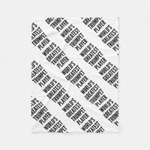 Couverture Polaire Meilleur Joueur de trompette du monde