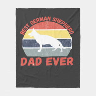 Couverture Polaire Meilleur papa Berger allemand de tous les temps ci