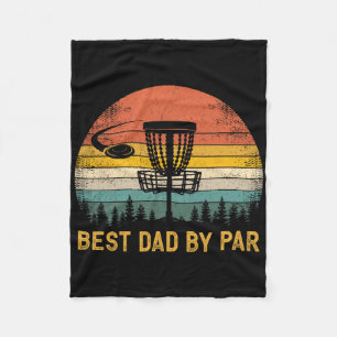 Couverture Polaire Meilleur Papa Par - Disc Golf Papa Fête des Pères