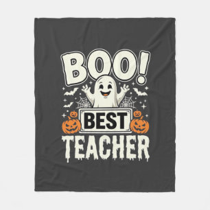 Couverture Polaire Meilleur professeur de fantôme de Halloween Design