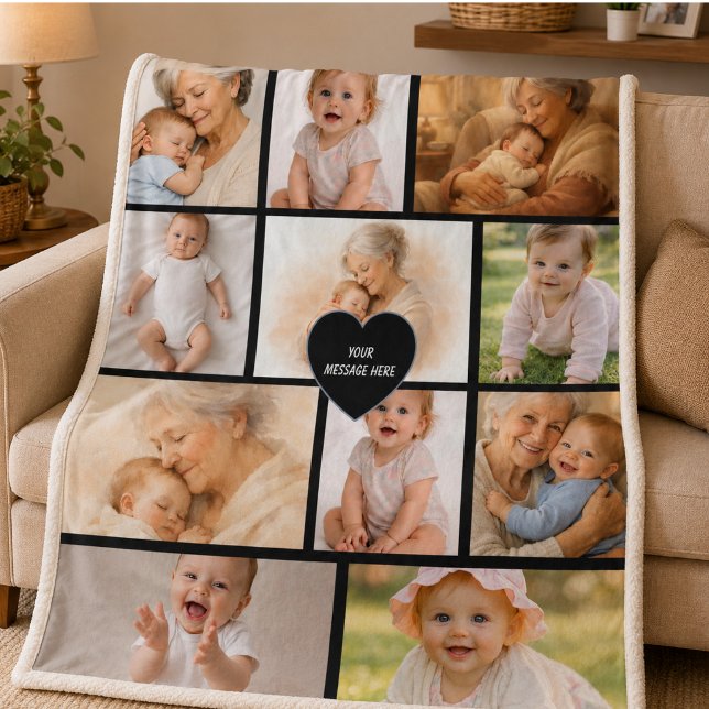 Couverture Polaire Meilleure Grand-mère du Monde – Parfaite Fête des  (Best Grandma Ever – Perfect Grandparents Day Fleece Blanket)
