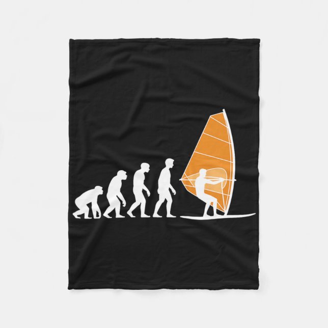 Couverture Polaire Meilleure œuvre d'art de windsurf pour hommes femm (Devant)