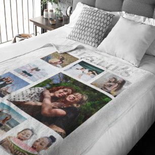 Couverture Polaire Meilleures Amies Pour Toujours Collage Photo