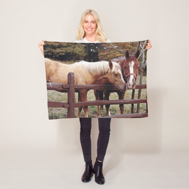 Couverture Polaire Meilleurs amis (En situation)