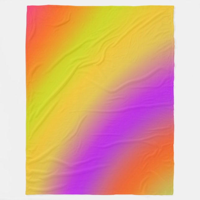 Couverture Polaire Mélange de couleur souple 171116(01) (Devant)