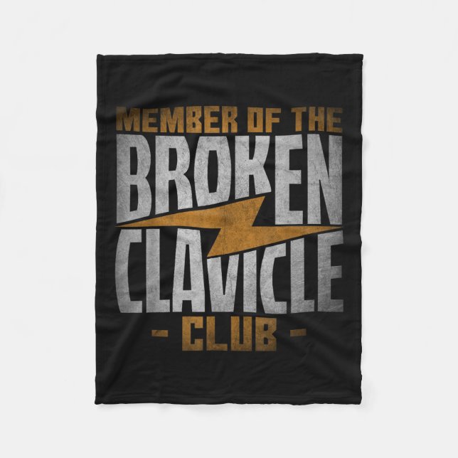 Couverture Polaire Member Of The Broken Clavicle Club - Recovery Quot (Devant)