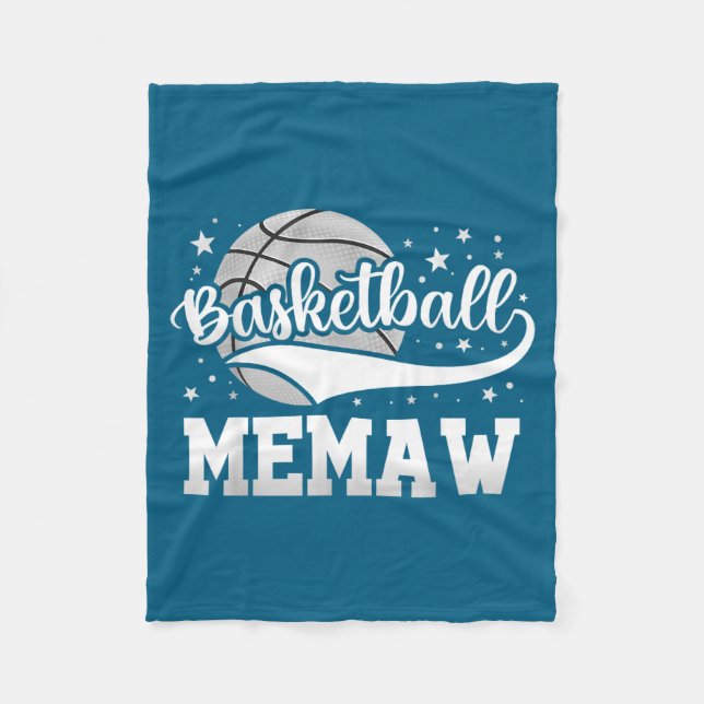 Couverture Polaire Mémé basket-ball  (Devant)