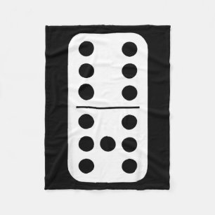 Couverture Polaire Mème de domino drôle six sept stratégie de jeu num