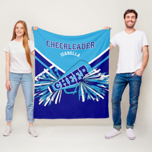 Couverture Polaire 📣 Menagère Bébé Bleu, Bleu & Blanc