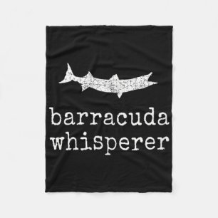 Couverture Polaire Meneur de Barracuda Drôle de Pêche à la Barracuda