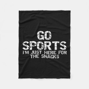 Couverture Polaire Mens Funny Jeu Jour Citation Go Sports Im Just Her