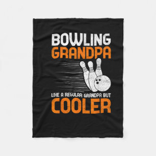 Couverture Polaire Mens Grand-père - Grand-père de bowling comme un G