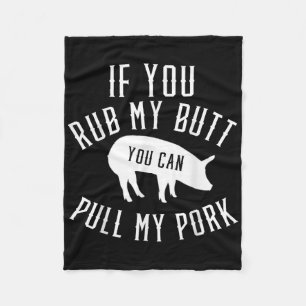 Couverture Polaire Mens Grilling T Shirt Funny Gift Pork Bbq Smok G