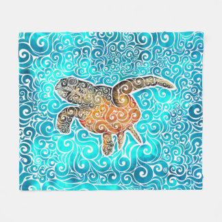 Couverture Polaire Mer tourbillonnant