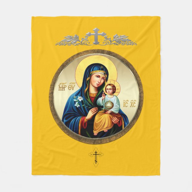 Couverture Polaire Mère de Dieu (Devant)