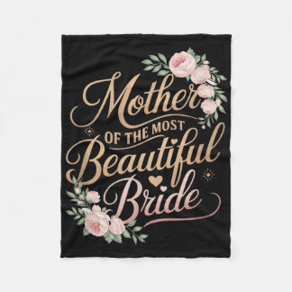 Couverture Polaire Mère De La Plus Belle Mariée, Mariée Mariage