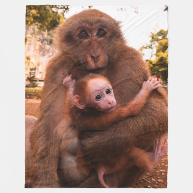 Couverture Polaire MÈRE et ENFANT (Devant)