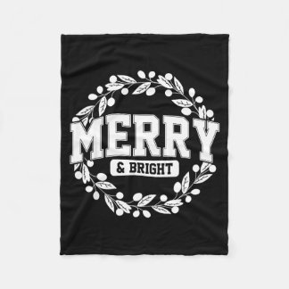 Couverture Polaire Merry And Bright Moody And Uptight Christmas Coupl