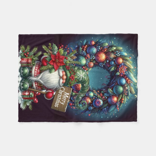 COUVERTURE POLAIRE MERRY NOËL (Devant (Horizontal))