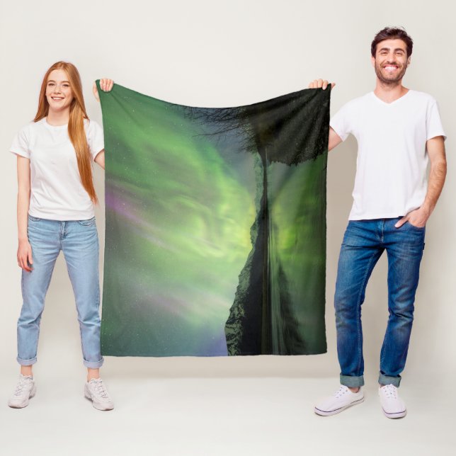 Couverture Polaire Merveilleux Aurora (En situation)