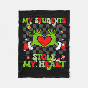 Couverture Polaire Mes étudiants me volent le coeur Noël Noël Enseign