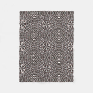 Couverture Polaire Métal Maillé Argent