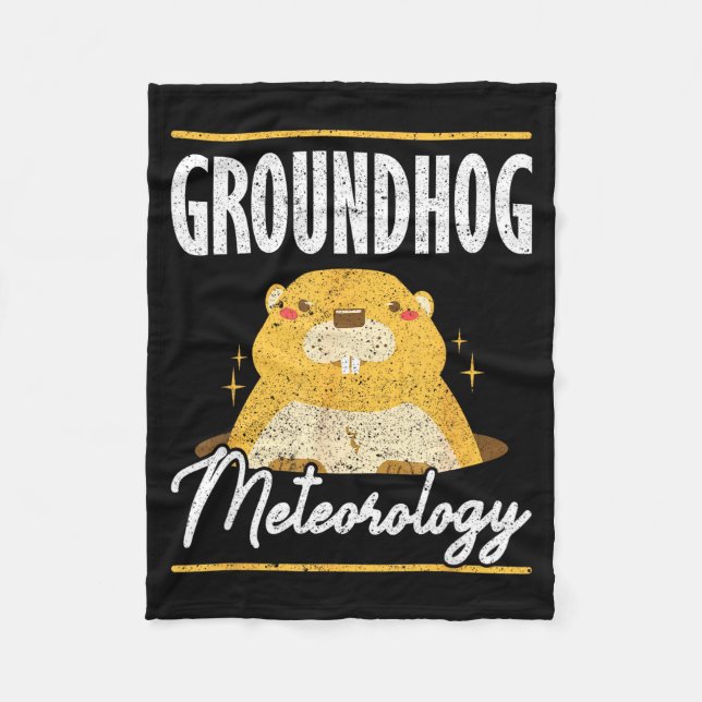 Couverture Polaire Météorologie de la marmotte Ground Hog  (Devant)