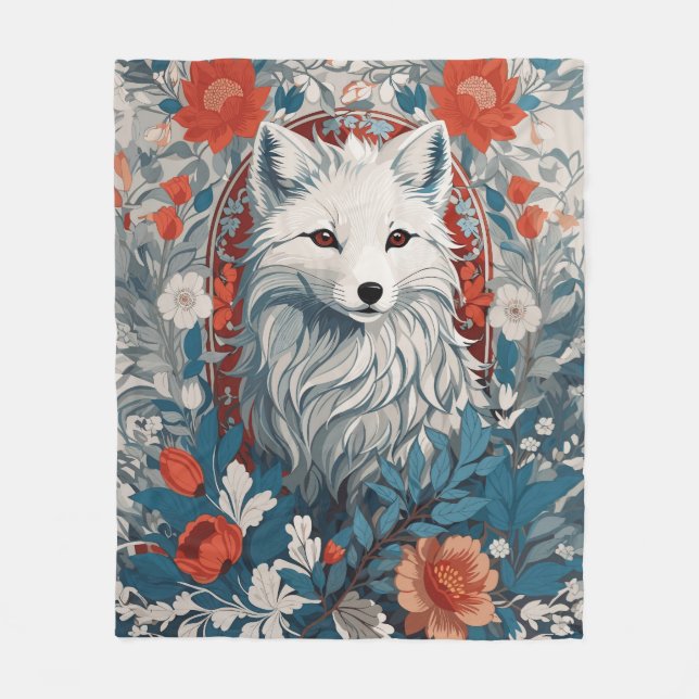 Couverture Polaire Métissage de la faune du renard arctique (Devant)