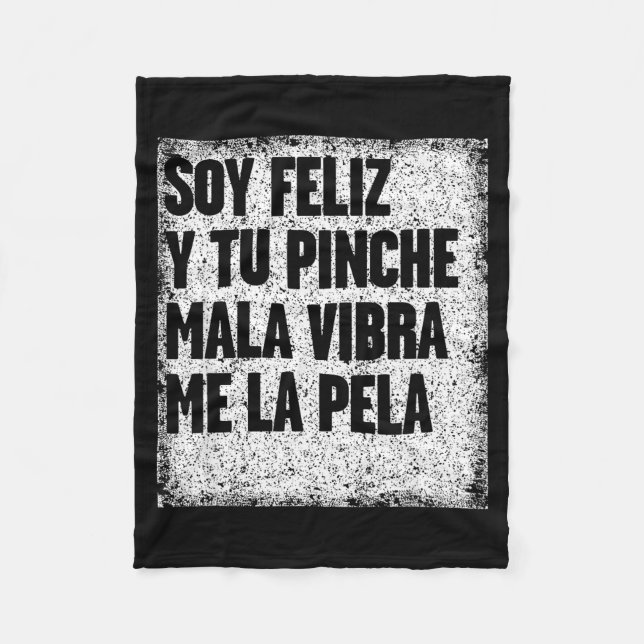 Couverture Polaire Mexican Funny Camisas Con Mensajes Motivacionales  (Devant)