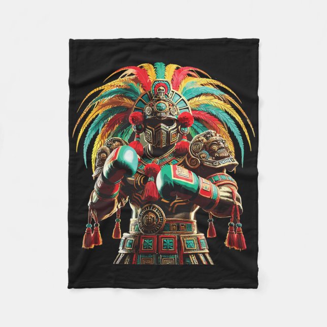 Couverture Polaire Mexique Boxe Pride Inka Sports Design (Devant)