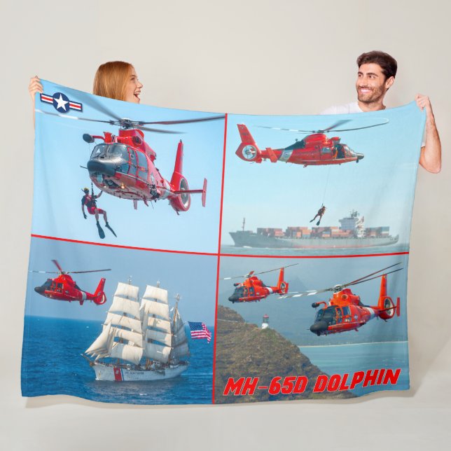 COUVERTURE POLAIRE MH-65D DOLPHIN (En situation)